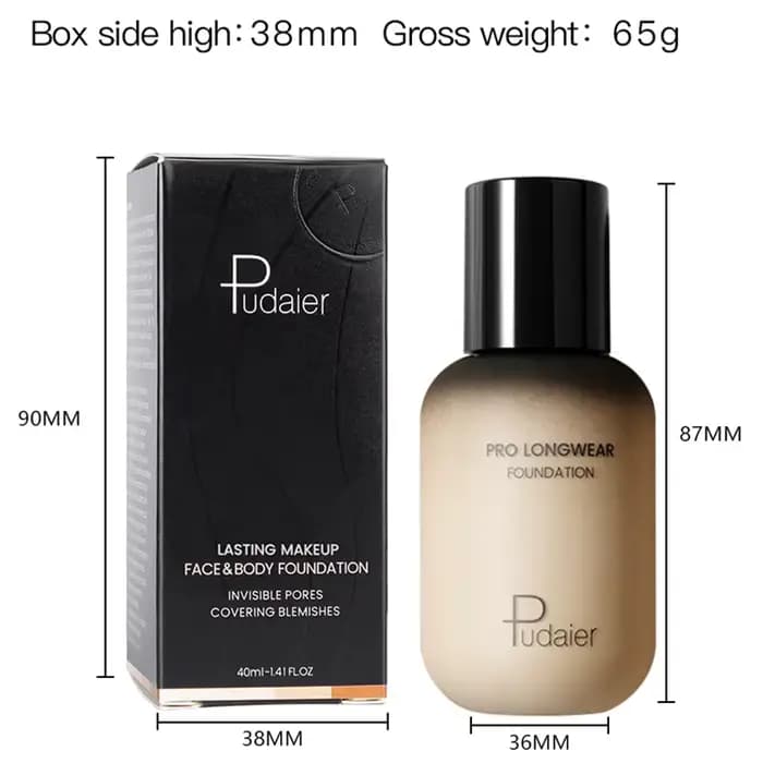 Crème de fond de teint liquide pour le visage