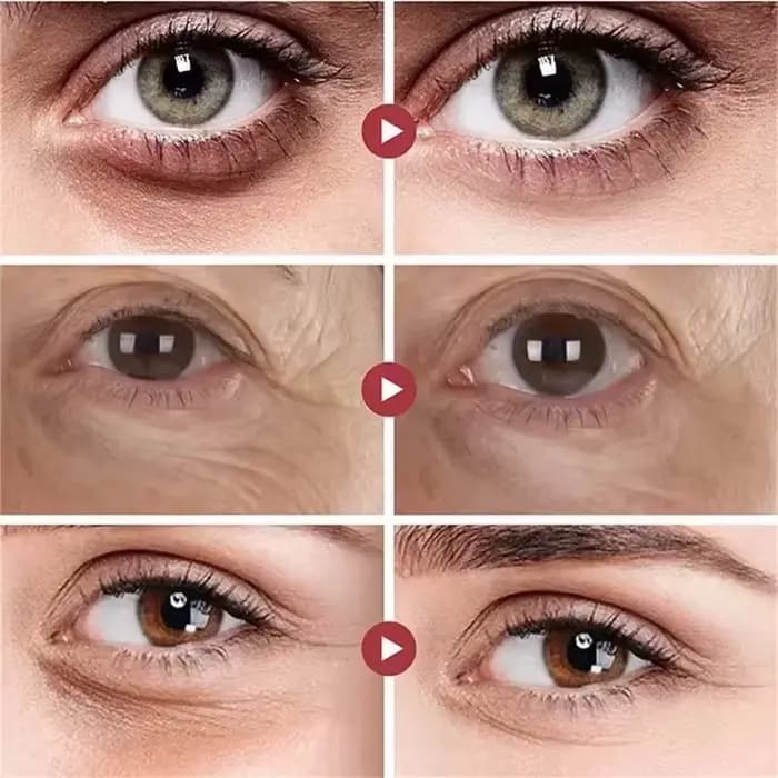 Crème Contour des Yeux Anti-Rides Instantanée au Collagène – Élimine les Ridules