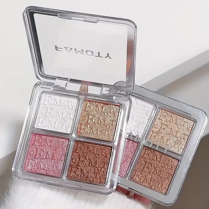 Palette de surligneurs pour le visage
