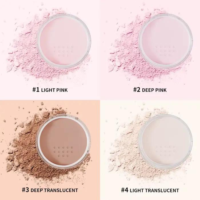 Poudre à réglage libre pour le visage