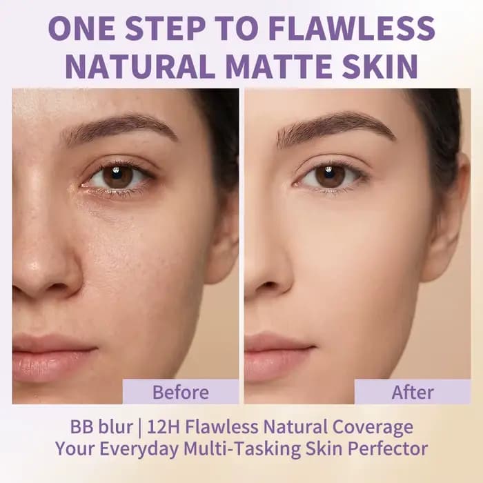 Crème hydratante teintée mate BB