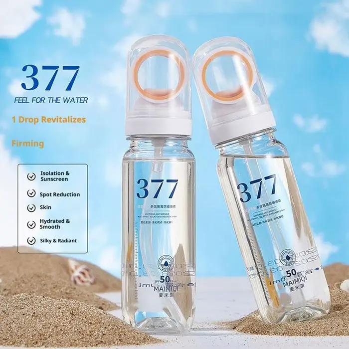 Spray solaire éclaircissant 377 SPF50+ anti-âge