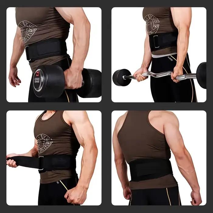 Ceinture de soutien du dos pour femmes et hommes, soulage les maux de dos, fournit un soutien lombaire tout autour pour la salle de sport, les sports de plein air