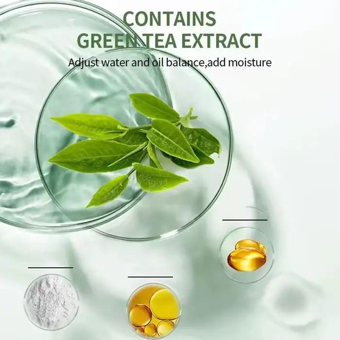 Bâton d'argile à thé vert pour le visage