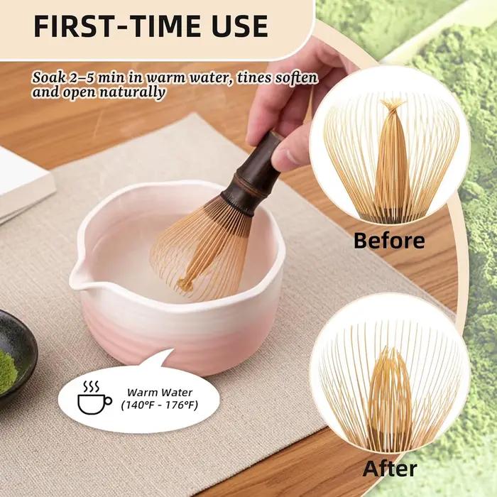 Fouet à matcha, fouet en bambou pour matcha, fouet traditionnel japonais artisanal pour une préparation authentique du thé