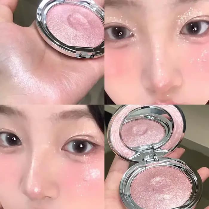 Palette de poudre surligneuse diamant