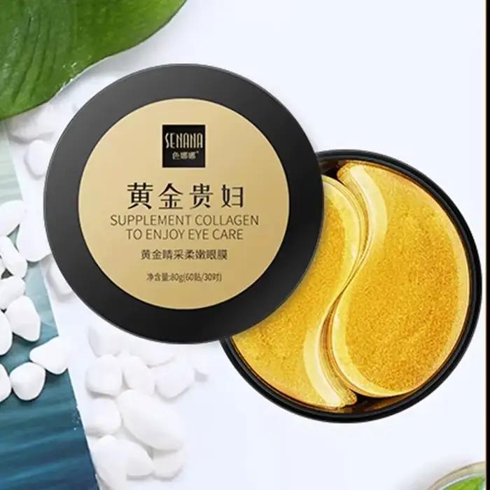 Masque hydratant doré pour les yeux