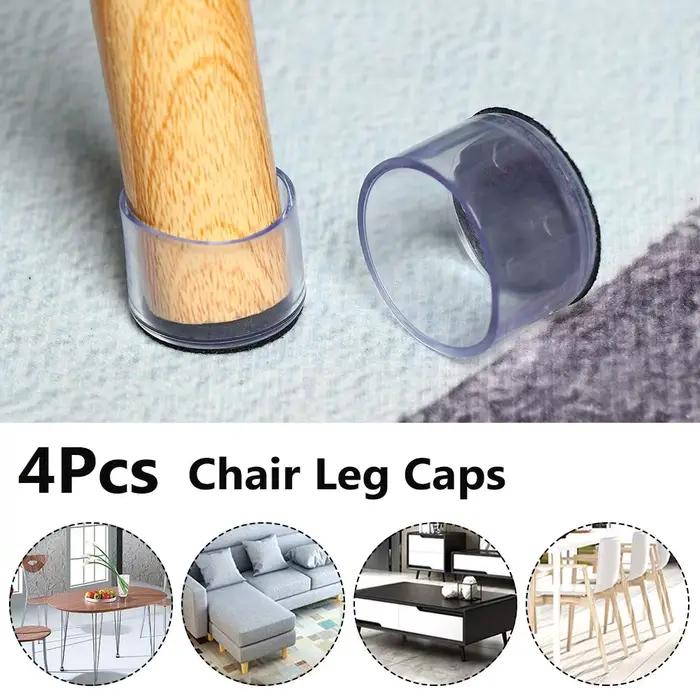 Chaussettes de protection antidérapantes en silicone pour pieds de table et de chaise