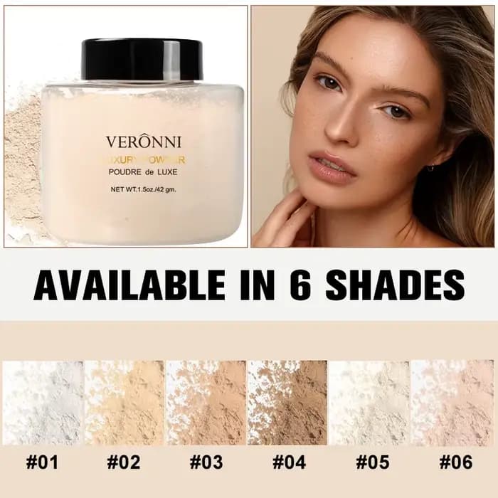 Poudre de luxe 6 couleurs