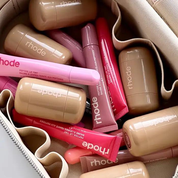 Stick de blush hydratant pour les lèvres et les joues, rouge naturel en poudre, crème blush, rouge à lèvres, facile à appliquer, couleur intense, ensemble de maquillage RHODE pour femmes occasions spéciales
