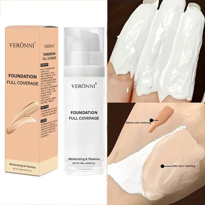 Mélange de fond de teint liquide blanc Pure-15ml