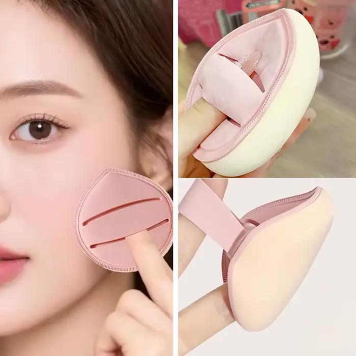 Bouffée cosmétique de grande taille