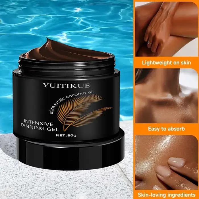 Gel de bronzage concentré
