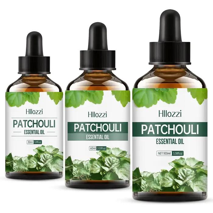 Huile essentielle de patchouli, 100ml/60ml/30ml, hydratante, soin de la peau, soin du corps, parfum, huile essentielle