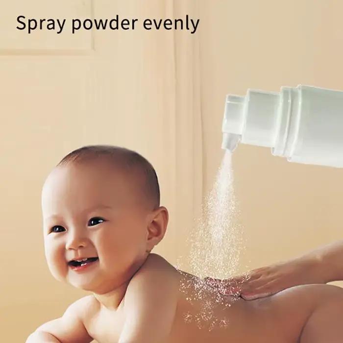 1 pièce Pulvérisateur de poudre rechargeable blanc 30 ml