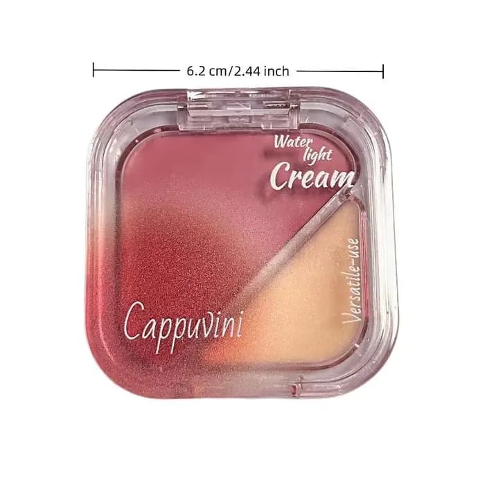 Palette de fard à joues crémeux Cappuvini