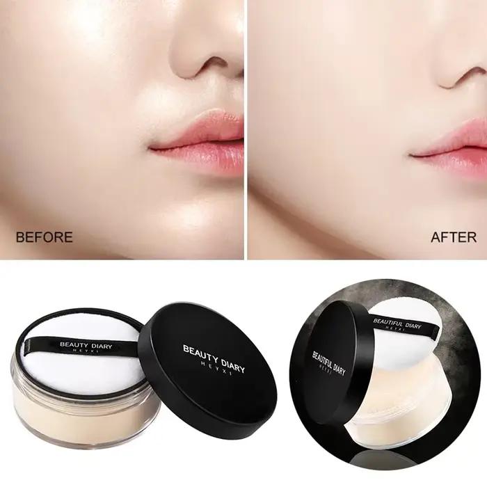 Poudre libre mate maquillage professionnel