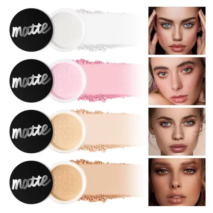 Poudre libre mate 4 couleurs