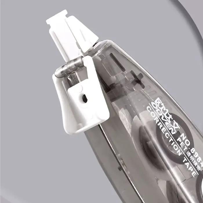 1PC Ruban correcteur silencieux en forme de stylo, rechargeable, 6m, fournitures scolaires