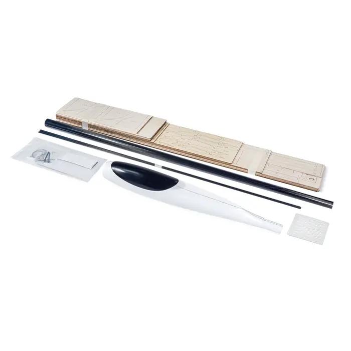 Kit de planeur DW Hobby FG08 Falcon 1500 mm – Planeur EP en balsa/fibre de verre de 59 pouces ARF