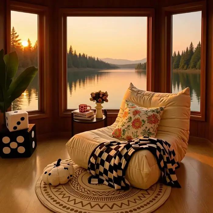 Fauteuil de sol paresseux pour salon, siège individuel en mousse sans accoudoirs, fauteuil de coin cheminée, pouf, chaise d'appoint douce pour chambre à coucher