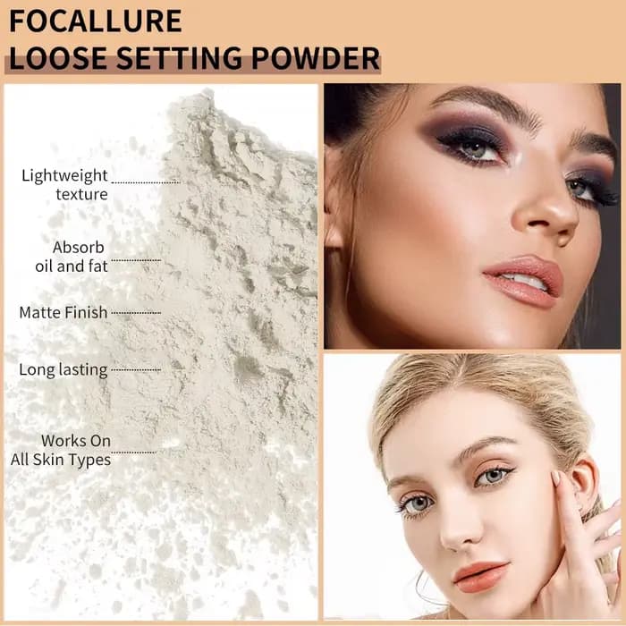 Poudre de fond de teint de luxe pour femme