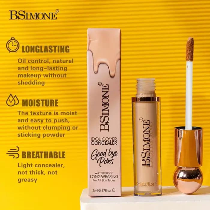 BSIMONE 5ML Fond de Teint Liquide Couvrant Complet