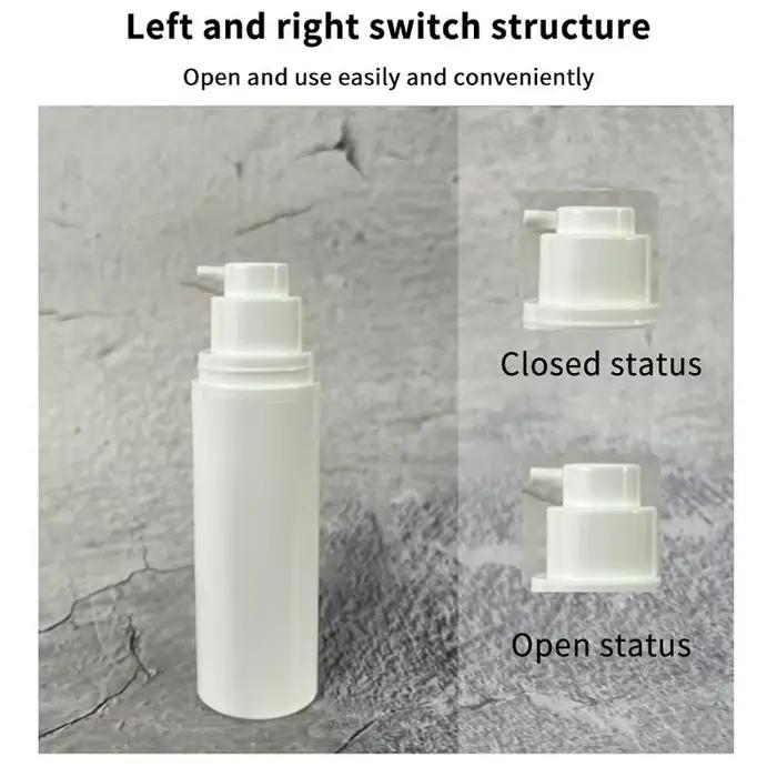 1 pièce Pulvérisateur de poudre rechargeable blanc 30 ml