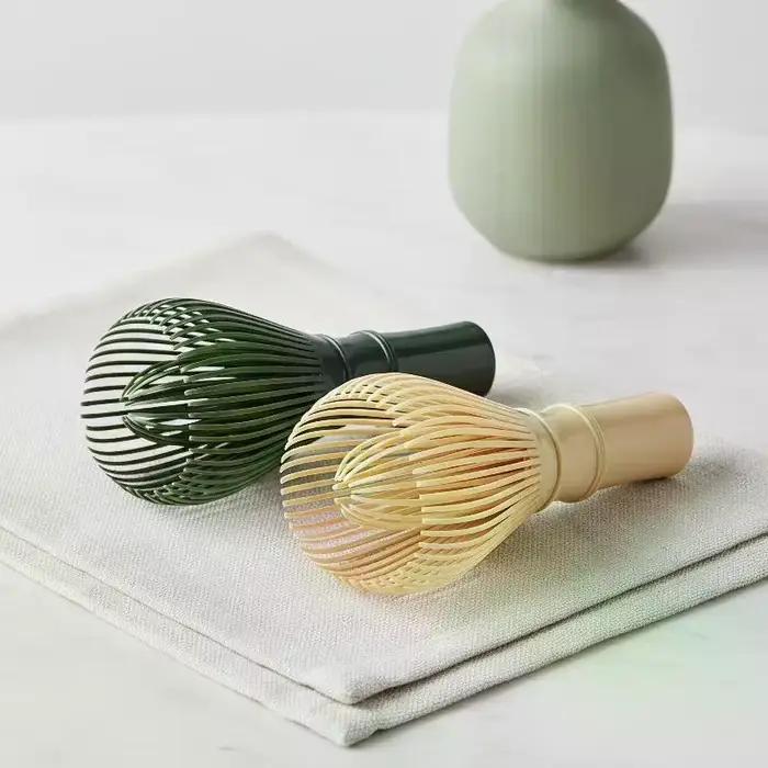 Fouet à matcha réutilisable en résine, fouet de qualité alimentaire pour poudre de thé vert, pour la préparation du matcha et les cérémonies du thé à domicile