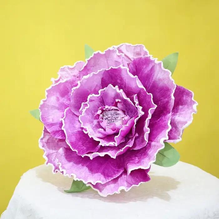 Grandes fleurs artificielles de pivoine de 30/40/50/60/80 cm, branches décoratives pour mariage, fleurs en soie pour décoration murale et intérieure.