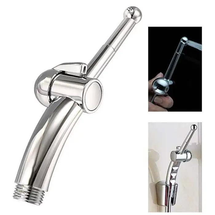 Douche corps propre femme laveuse pistolet de pulvérisation tête vagin rinçage fond de toilette Vaginal Anal Instrument pomme de douche Bidet ensemble