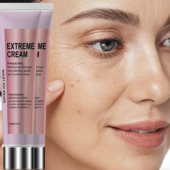 Crème pour le visage au rétinol et au collagène - Raffermissante et liftante avec du venin d'abeille et un complexe 3x Céramide