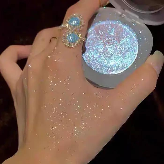 Palette de highlighters Diamond Glitter Mashed Potatoes bronzer et surligneur crème pour tous les tons de peau occasions spéciales et quotidiennes