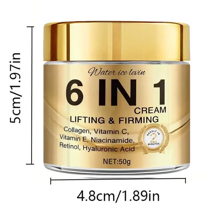 Crème anti-rides 6 en 1