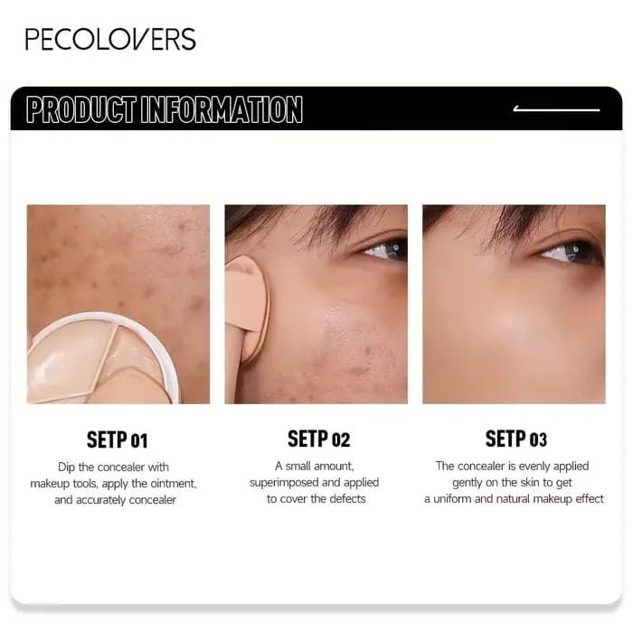 1PC Correcteur de teint hydratant et ciblant