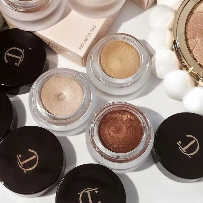 Charlotte – Crème fard à paupières 6 couleurs, multiples variétés, blush double couleur et poudre blush double usage pour les lèvres et les joues, Tilbury Cosmetics