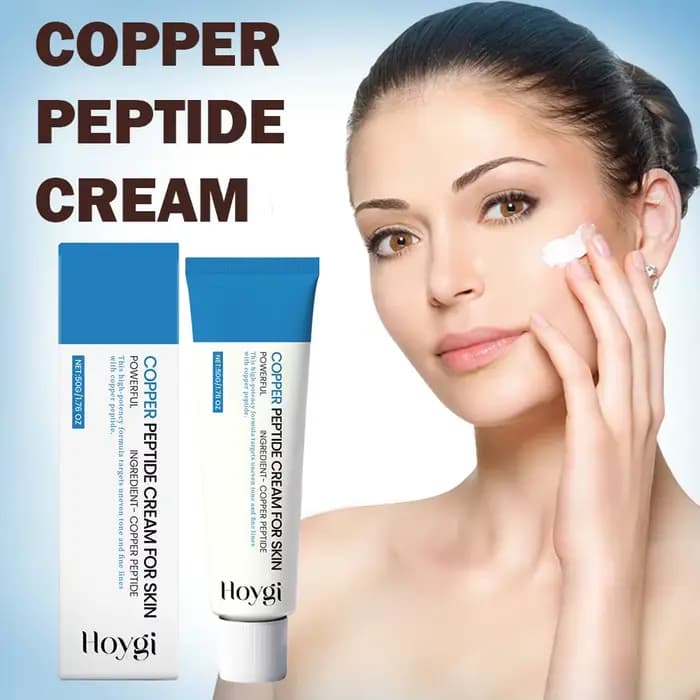 Crème pour le visage au peptide de cuivre