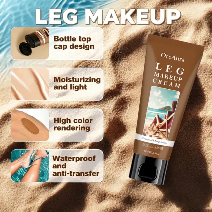 Crème de Teint Bronzante Instantanée Effet Soleil avec Acide Hyaluronique