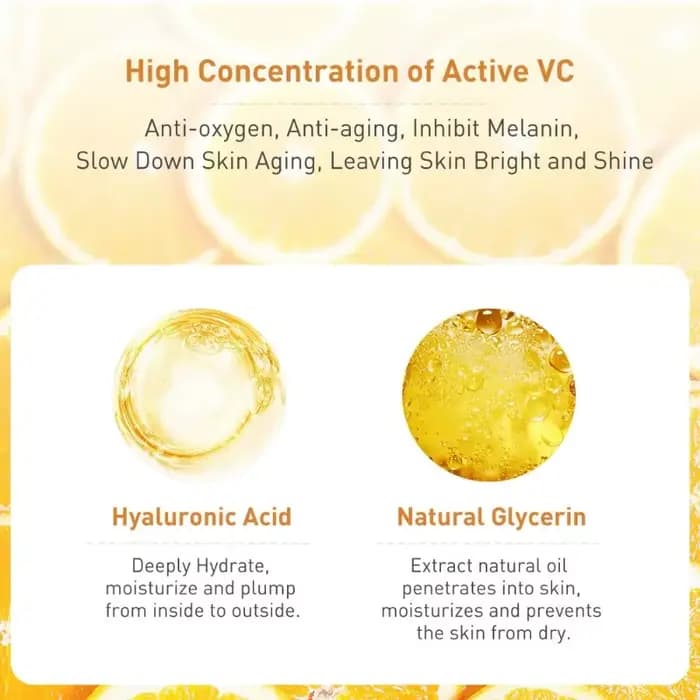 Sérum à la vitamine C pour le visage