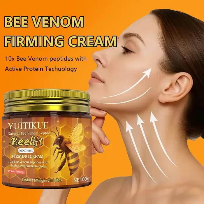 Crème raffermissante au venin d'abeille 60g - 10x peptides