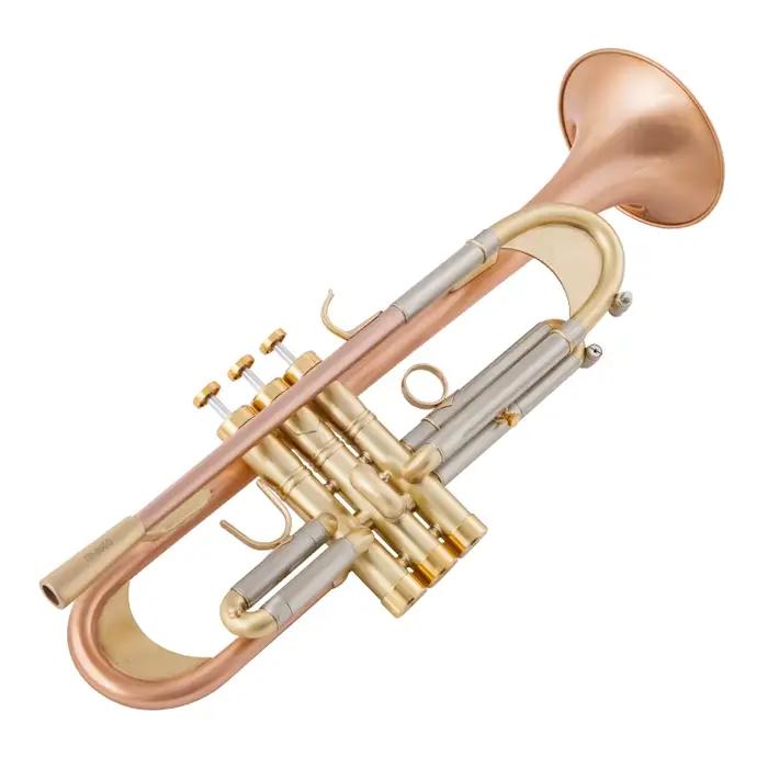 Nouveau Vincent Bach Bb trompette haute qualité laque or argent plaqué trompette en laiton Instruments de musique Type Composite trompette