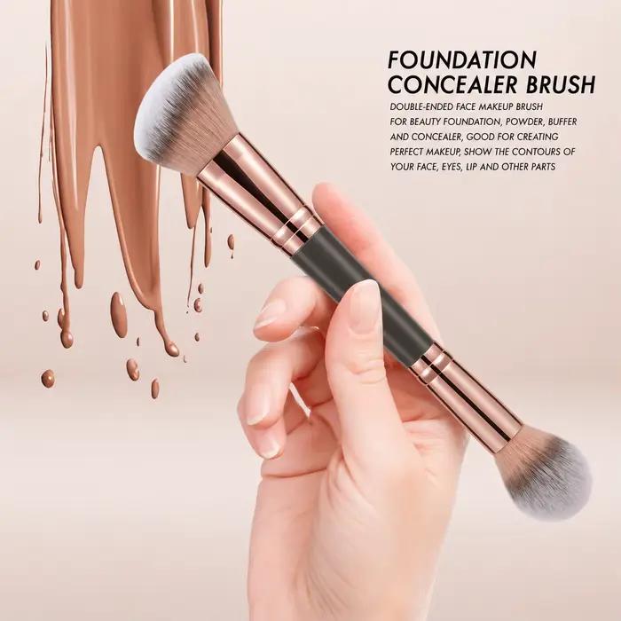 Pinceau double embout pour bronzer