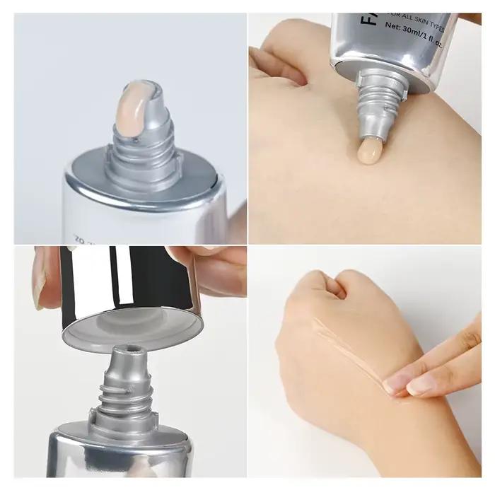 Base de Teint Instantanément Raffermissante Hydratation Longue Durée Unifie la Peau pour un Effet Estompeur Maquillage Coréen 30ml