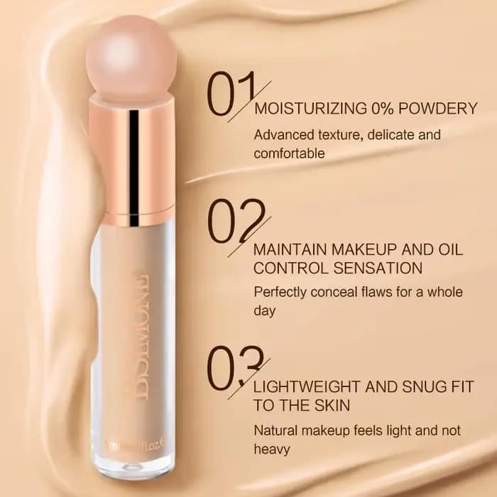 BSIMONE 5ML Fond de Teint Liquide Couvrant Complet