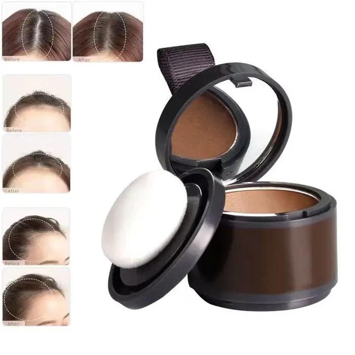 Poudre de ligne de cheveux 4 couleurs