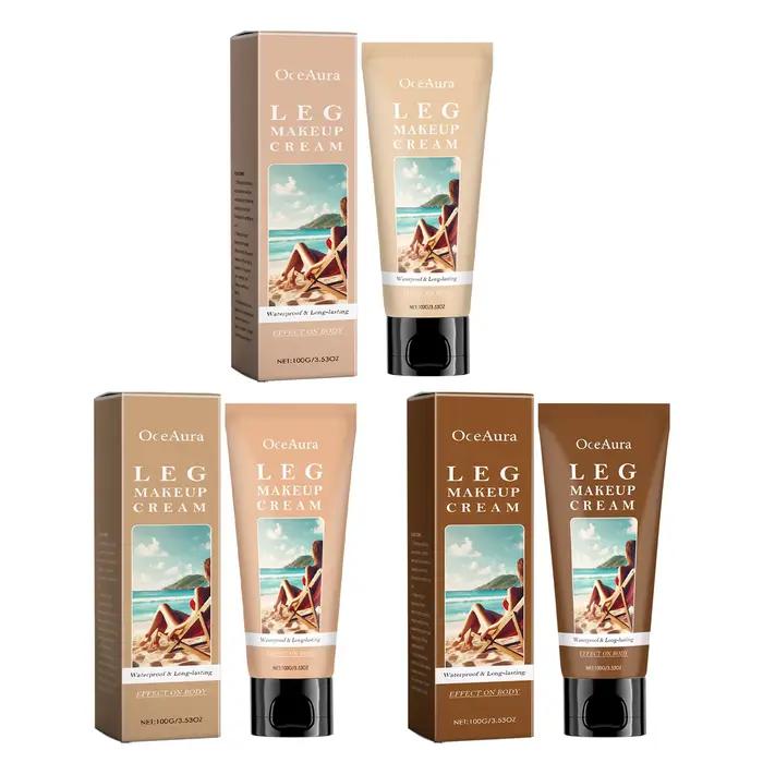 Crème de maquillage pour les jambes