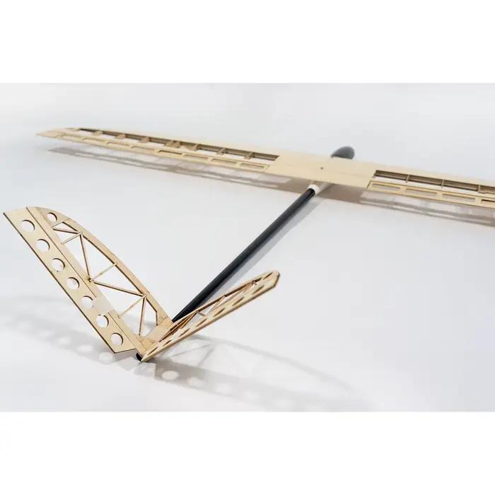 Kit de planeur DW Hobby FG08 Falcon 1500 mm – Planeur EP en balsa/fibre de verre de 59 pouces ARF
