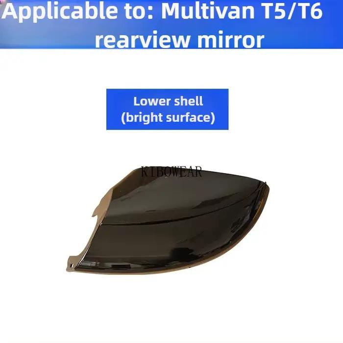 Cadre de couverture de rétroviseur latéral, fond en verre pour VW Transporter Multivan 2010 – 2021 Amarok Caravelle 2014-2019 T5 T6, capuchon de remplacement