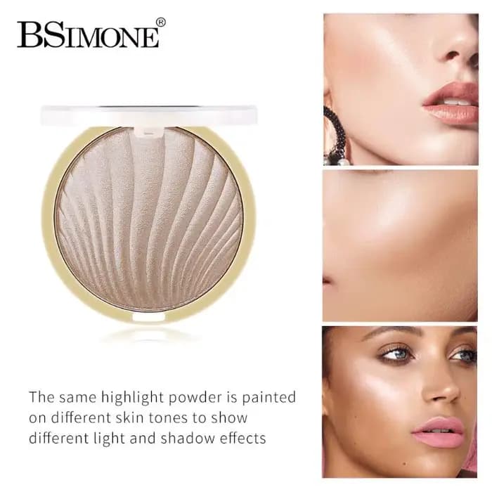 La poudre BSIMONE illumine le visage