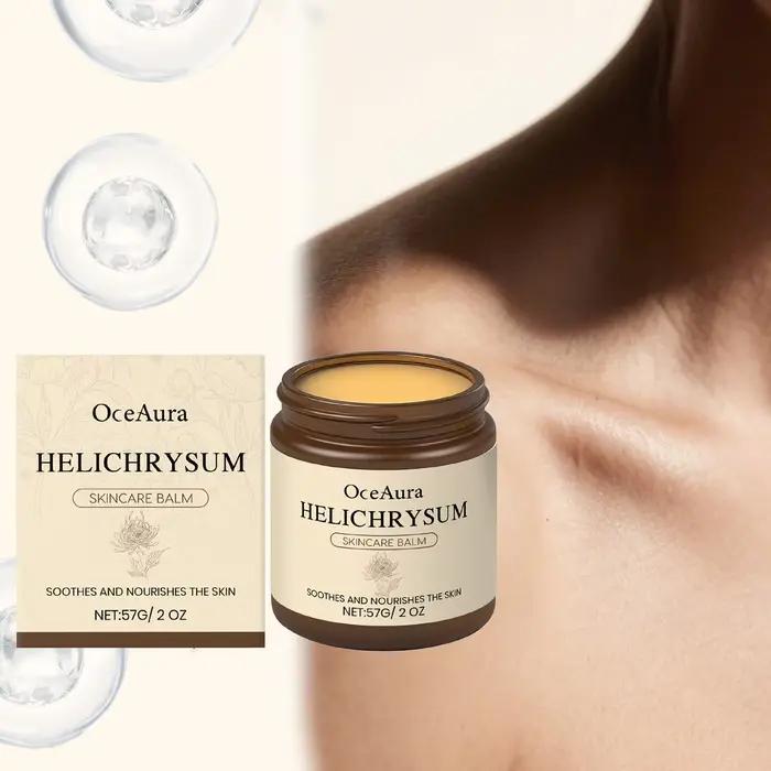Helichrysum baume cutané apaisant 57g hydratant pour peau sensible pour le visage et le corps crème d'hydratation en